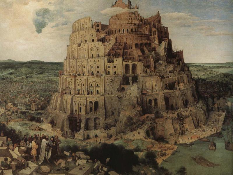 Pieter Bruegel Babel oil painting picture